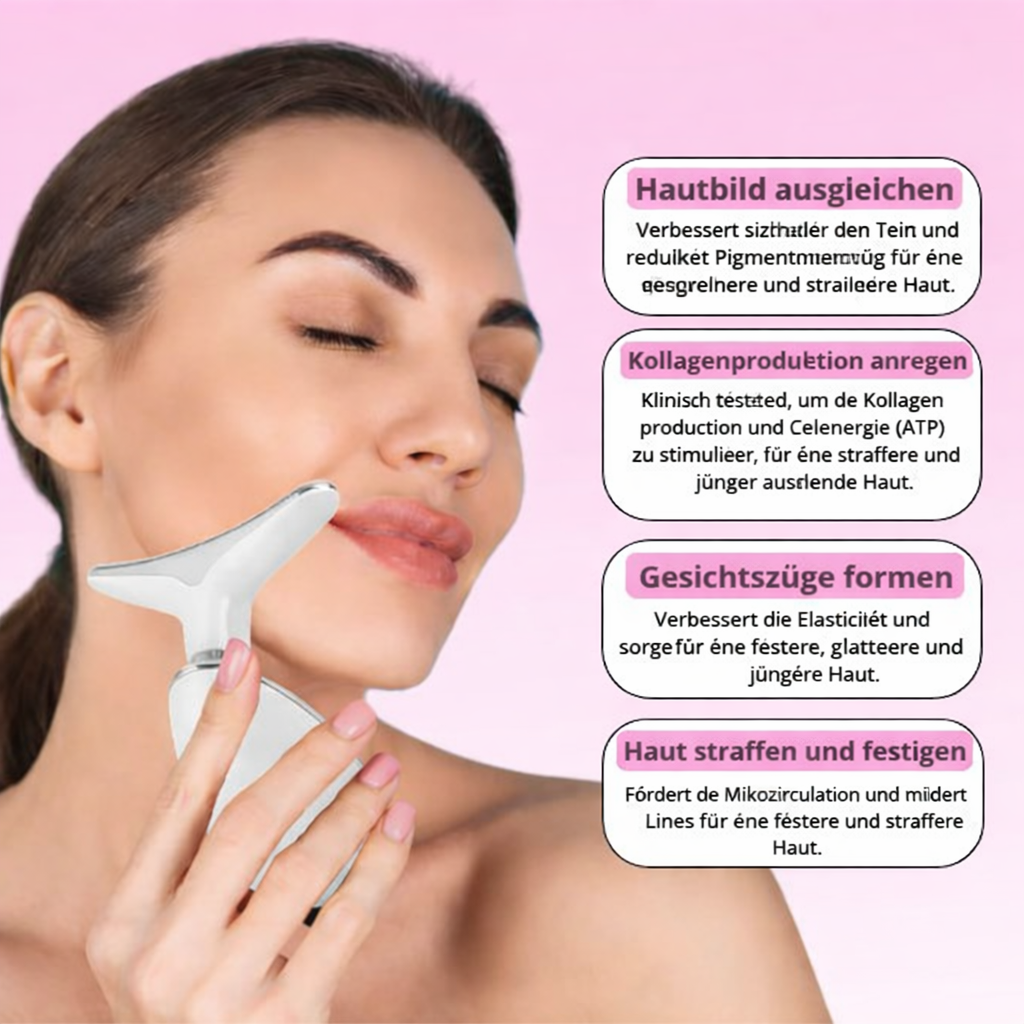 Flivit - Straffendes LED-Gesichtsmassagegerät